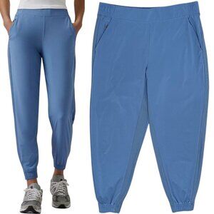 Athleta Brooklyn Mid-Rise Lightweight Jogger Pants in Cottage Blue Womens Sz 14